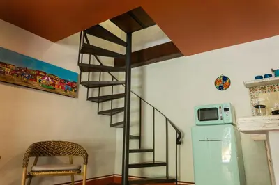 Una cocina o zona de cocina en Hotel Casa Pereyra