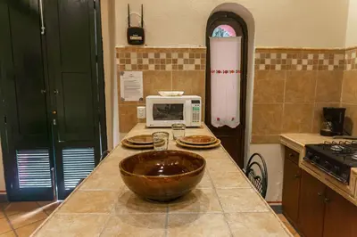 Una cocina o zona de cocina en Hotel Casa Pereyra