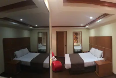 Cama o camas de una habitación en HOTEL ORION