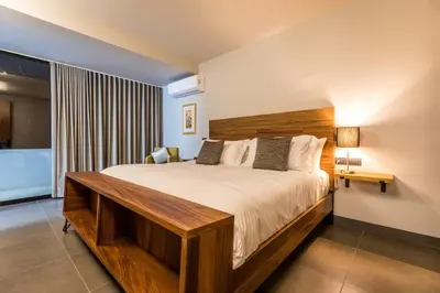 Cama o camas de una habitación en Casa Olié