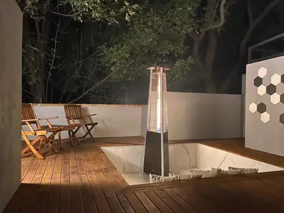 Un patio o zona al aire libre en Siete Puertas Coyoacán