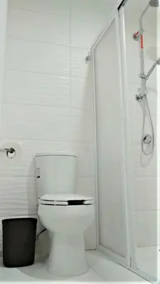 Un baño de VILLA D-SPITIA Apartamentos en renta