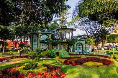 Jardín al aire libre en VILLA D-SPITIA Apartamentos en renta