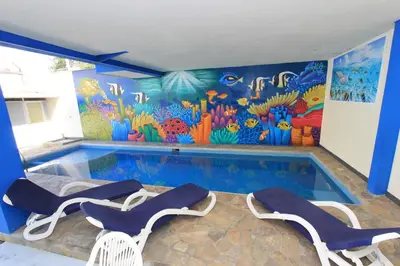 Piscina en o cerca de Hotel Xestalito