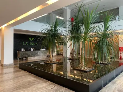 El vestíbulo o zona de recepción de Departamento totalmente nuevo en la Isla Residence Acapulco