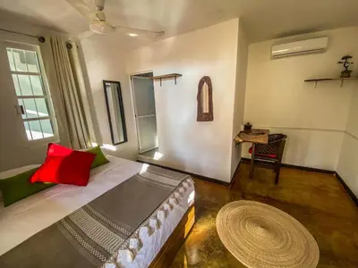 Cama o camas de una habitación en Shaka House