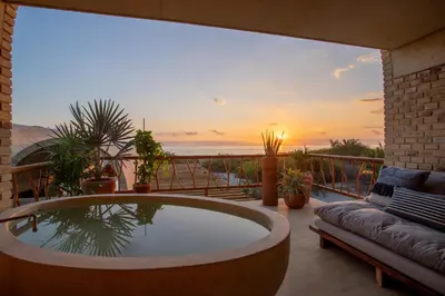 Paisaje cerca de este hotel