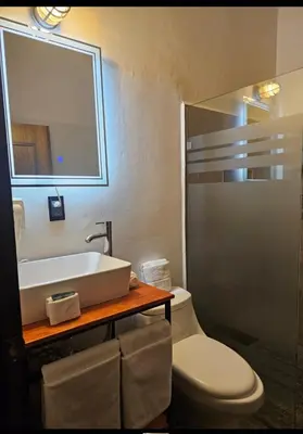 Un baño de BKL Hotel Oaxaca