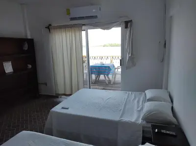 Cama o camas de una habitación en Club Cadena
