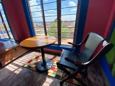 Zona de estar de Diaza Rooms Center of Oaxaca