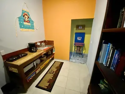 Biblioteca en el apartamento
