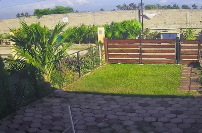Jardín al aire libre en Casa Laguna