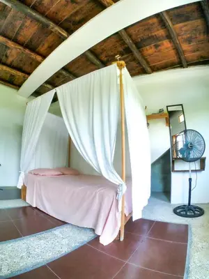 Cama o camas de una habitación en Departamentos Éxodo