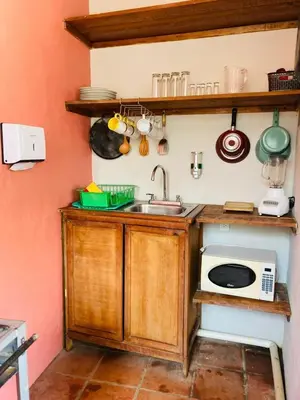 Una cocina o zona de cocina en La Loma del Cardenal