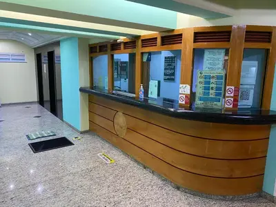 El vestíbulo o zona de recepción de HOTEL MARIA RICO