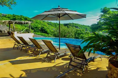 Paisaje cerca de este hotel
