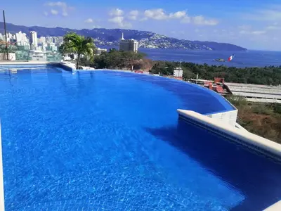 Piscina en o cerca de Sun Set Acapulco