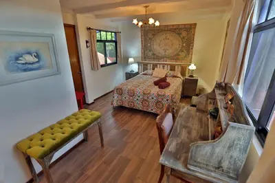 Zona de estar de Sherezade by Majikal B&B