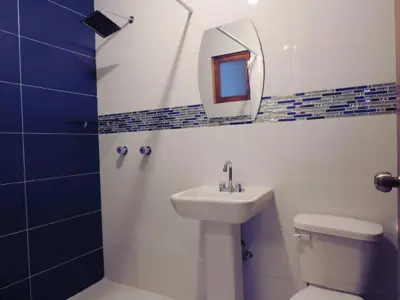 Un baño de Antigua Hacienda Metepec