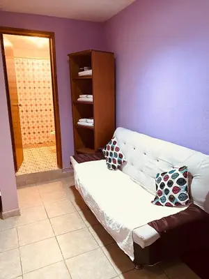 Cama o camas de una habitación en Departamento equipado con Terraza en Zacatlán, 10 pax