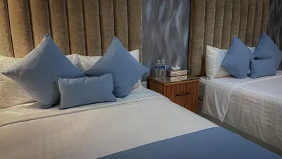 Cama o camas de una habitación en ArcoSodi Hotel Boutique
