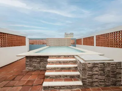 Piscina en o cerca de Hotel Meson del Barrio
