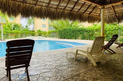 Piscina en o cerca de El Colorín, a condo in the heart of Huatulco