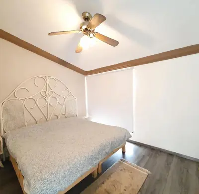 Cama o camas de una habitación en Casa Luna con alberca para 26 personas Cuernavaca