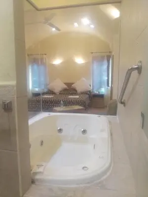 Un baño de Motel Mykonos