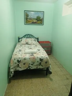 Cama o camas de una habitación en DEPARTAMENTO MUY CERCANO AL AEROPUERTO CD. MEX T2