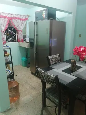 Una cocina o zona de cocina en DEPARTAMENTO MUY CERCANO AL AEROPUERTO CD. MEX T2