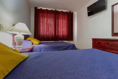 Cama o camas de una habitación en Hotel Gala Oaxaca