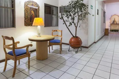 Zona de estar de Hotel Gala Oaxaca