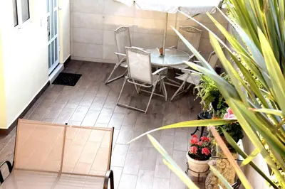 Un balcón o terraza de Departamento Frida Kahlo - Dpto de 1 habitación - Bella terraza común - Zona tranquila en CDMX