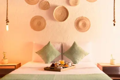 Cama o camas de una habitación en Casa Mayo B&B