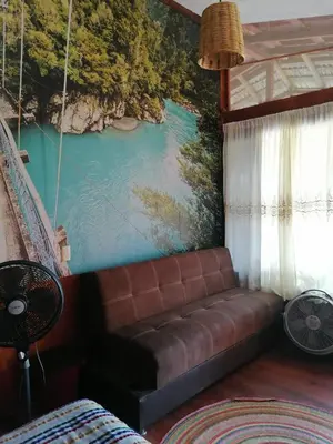 Zona de estar de Villas La Bella Margarita