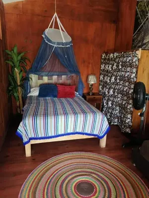 Cama o camas de una habitación en Villas La Bella Margarita