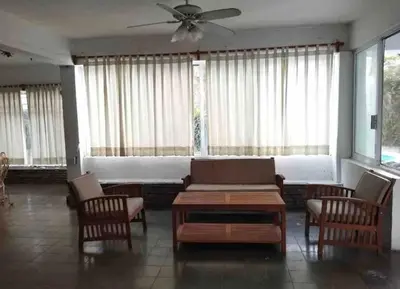 Zona de estar de Casa del trébol