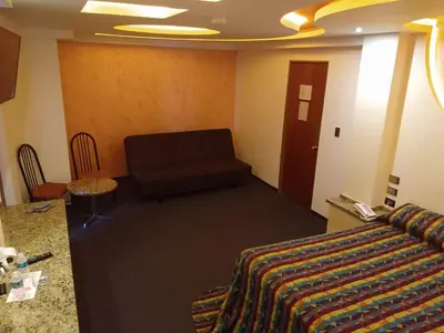 Zona de estar de Hotel Siesta del Sur