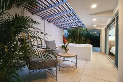 Zona de estar de Hotel Casa de sal