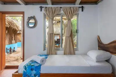 Plano de Frida Paradise Beach Hotel - Punta Zicatela