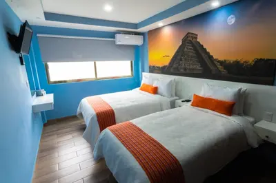 Cama o camas de una habitación en Hotel Boutique Mardeka
