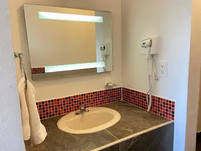 Un baño de Vista Zacatlan Hotel