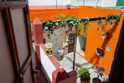 Un balcón o terraza de HOTEL BACANTES