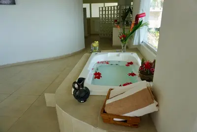 Plano de Mexican Condo by the sea