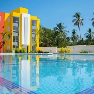 El Arrecife: Apartamento con alberca a 10 minutos de la playa