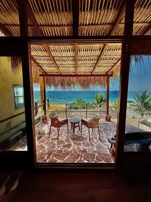 Paisaje cerca de este hotel