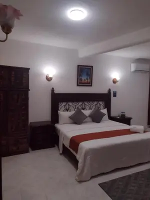 Cama o camas de una habitación en Hotel HF Hacienda San Francisco