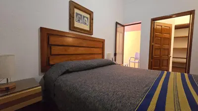 Cama o camas de una habitación en Hotel Suites Del Centro