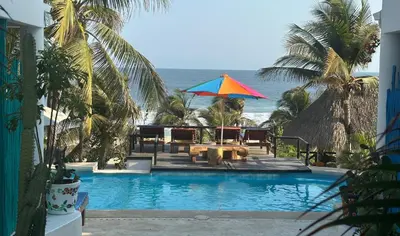 Piscina en o cerca de Beachfront Paradise Boutique Hotel